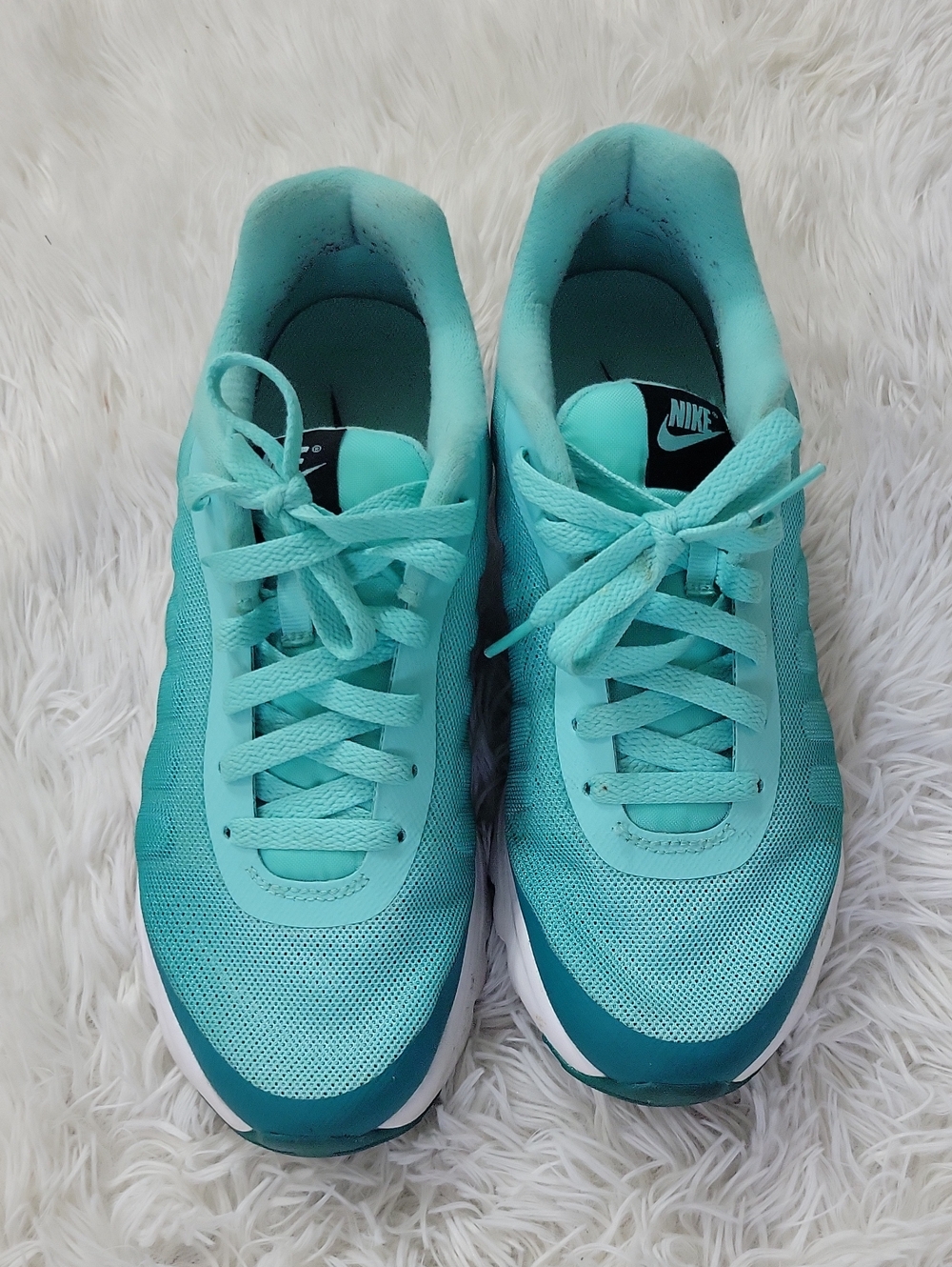 Nike Air Max Invigor Women's Air Max Print Hyper Turquoise, Black size 8.5